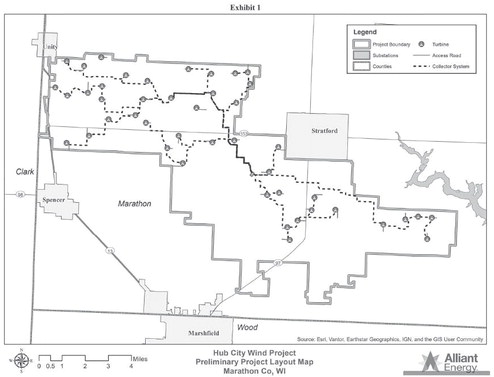 Marathon County sets Nov. 1 deadline for Alliant to respond to wind project concerns